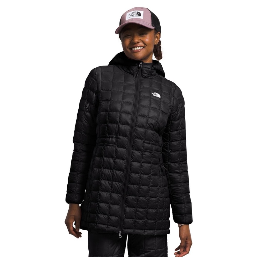 Perfect Condition North Face Women's Black Quilted Jacket